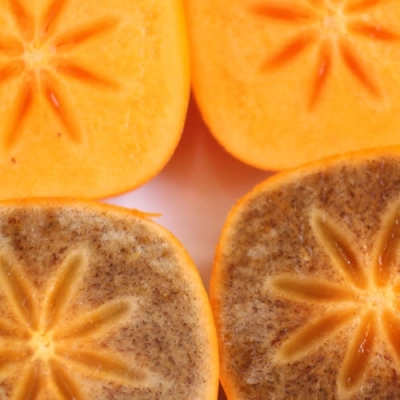 Japanese Kuroama Persimmons (Black Flesh)